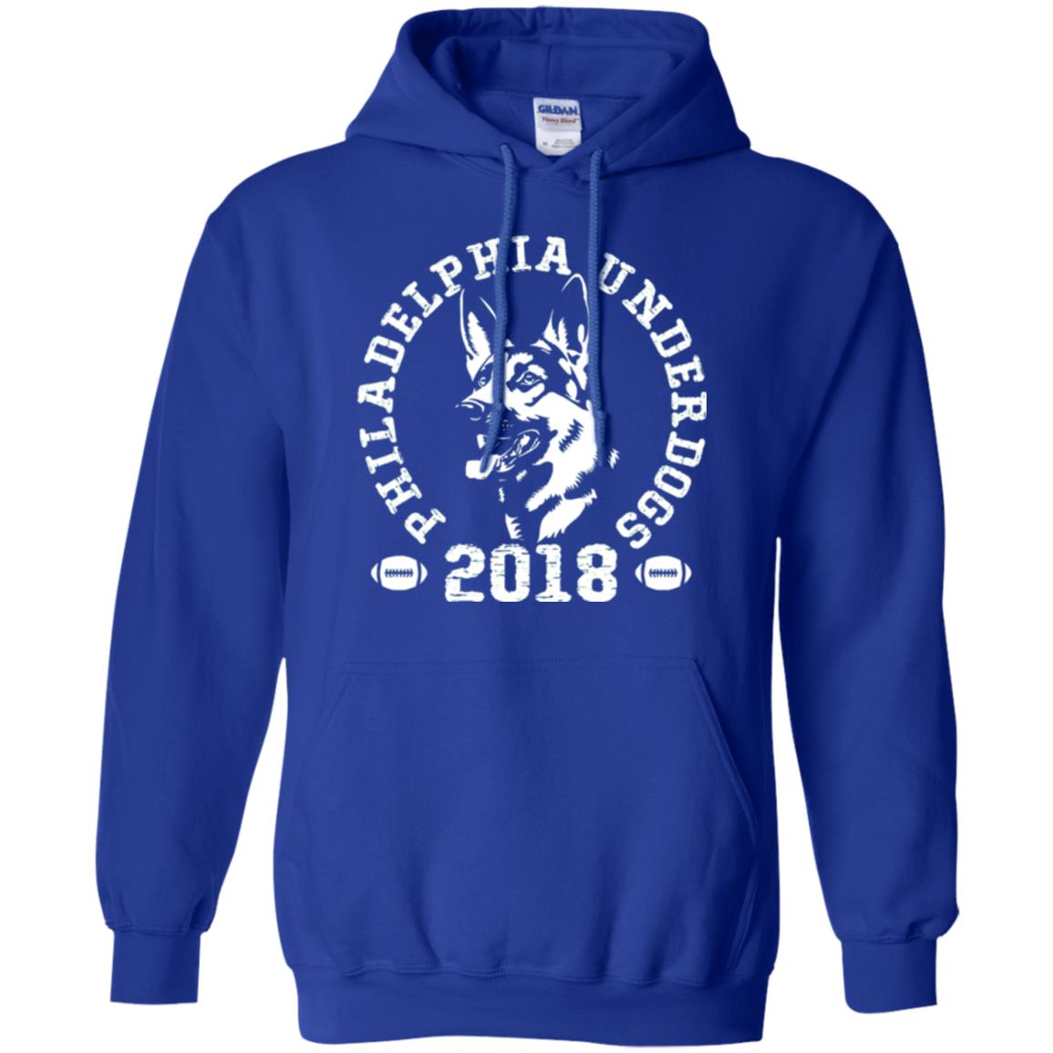 Dog Lover T-shirt Philadelphia Underdogs T-shirt Royal