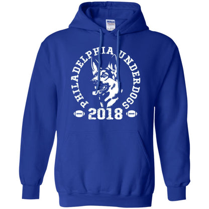 Dog Lover T-shirt Philadelphia Underdogs T-shirt Royal