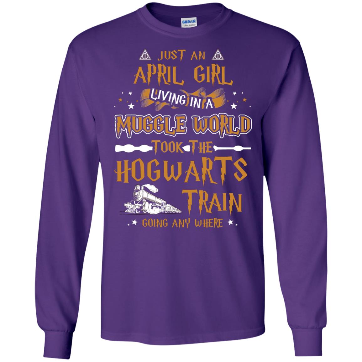 Just An April Girl Living In A Muggle World Took The Hogwarts Train Going Any Where Purple