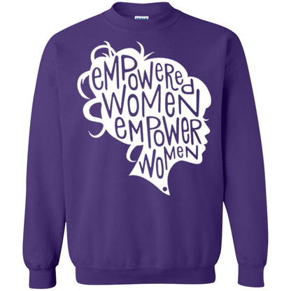 Feminist T-shirt Empowered Women Empower Woman Purple