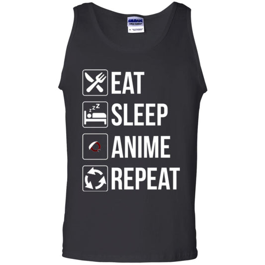 Anime Lovers T-shirt Eat Sleep Anime Repeat