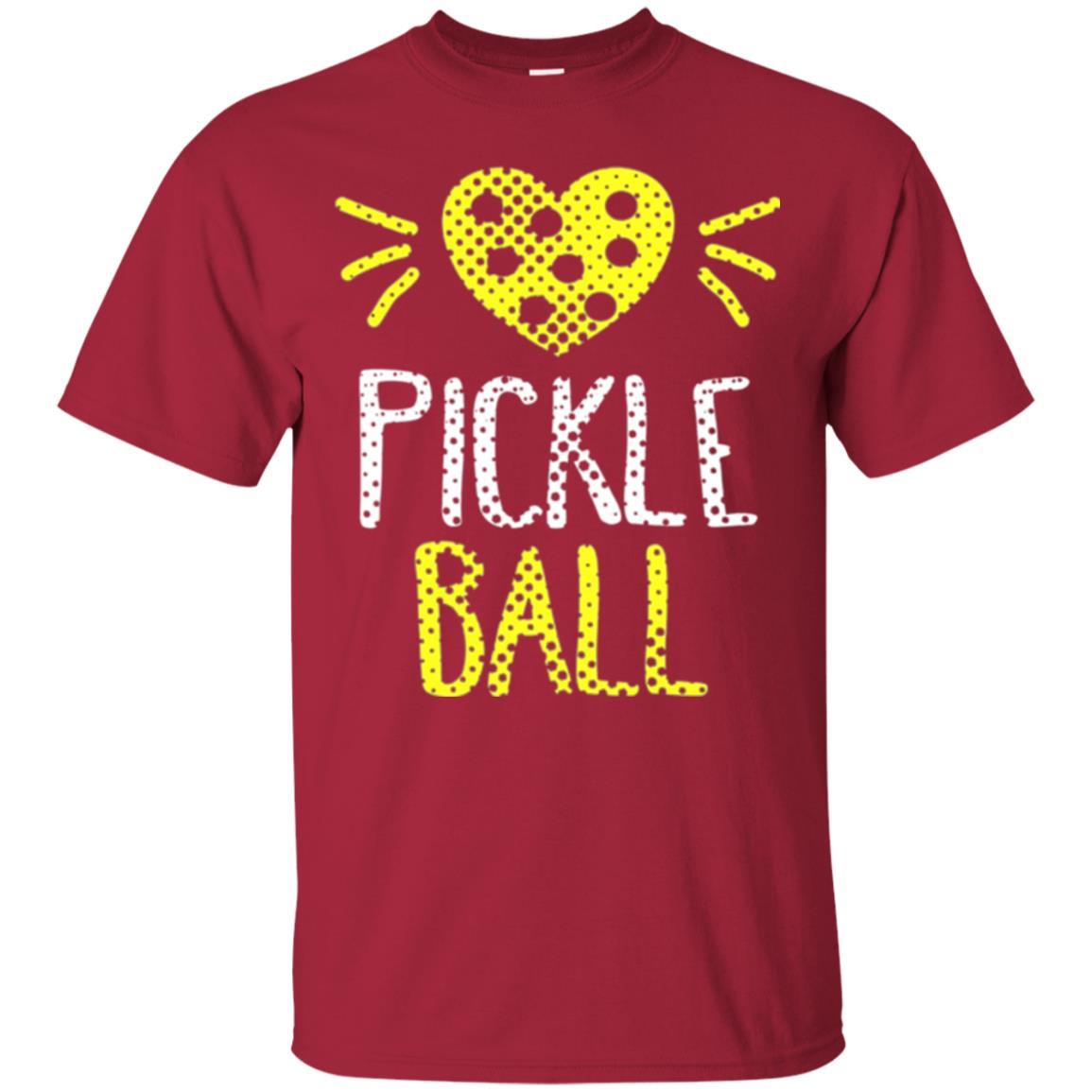 Pickleball Lover T-shirt Cute Retirement Cardinal