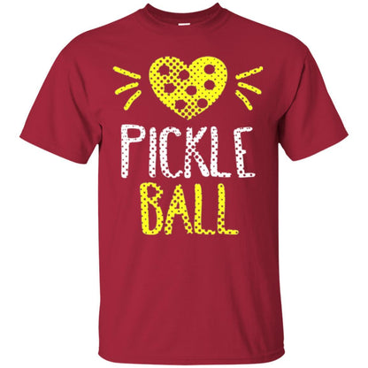 Pickleball Lover T-shirt Cute Retirement Cardinal