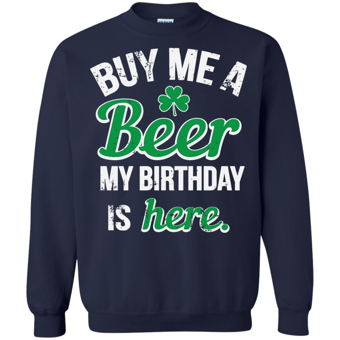 Buy Me A Beer Saint Patricks Day T-shirt Navy
