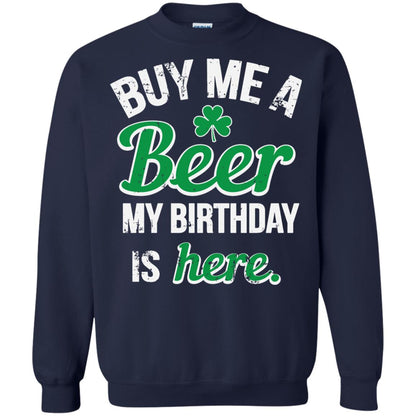 Buy Me A Beer Saint Patricks Day T-shirt Navy