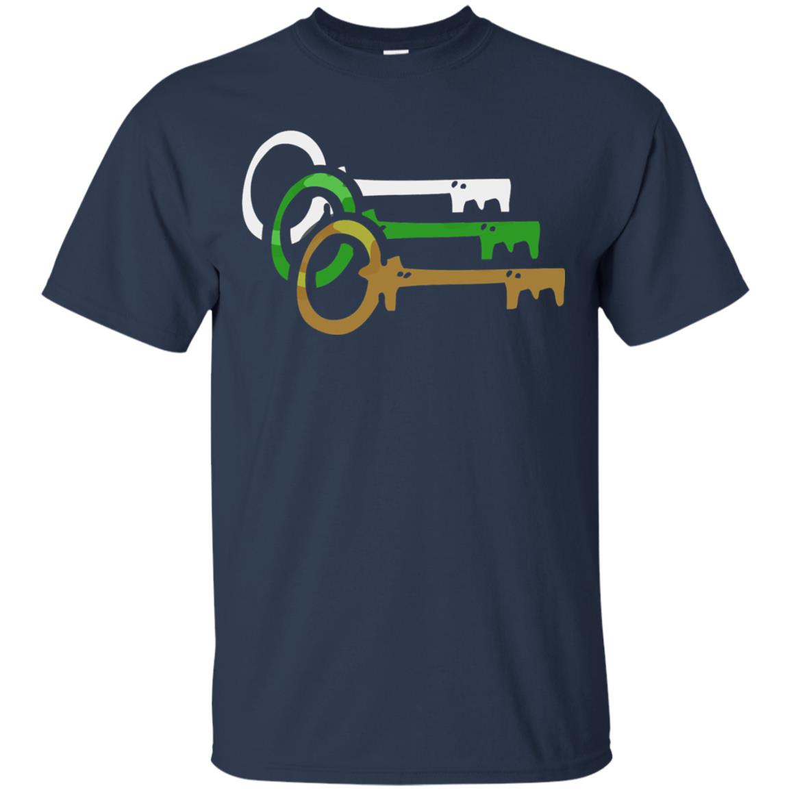 Player One Ready Keys Gamer T-shirt Navy