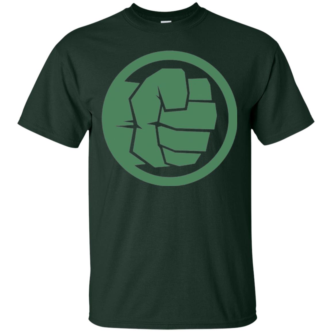 Movie T-shirt Hulk Strong Forest Green