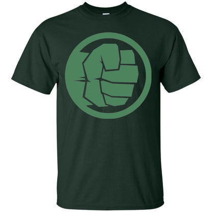 Movie T-shirt Hulk Strong Forest Green