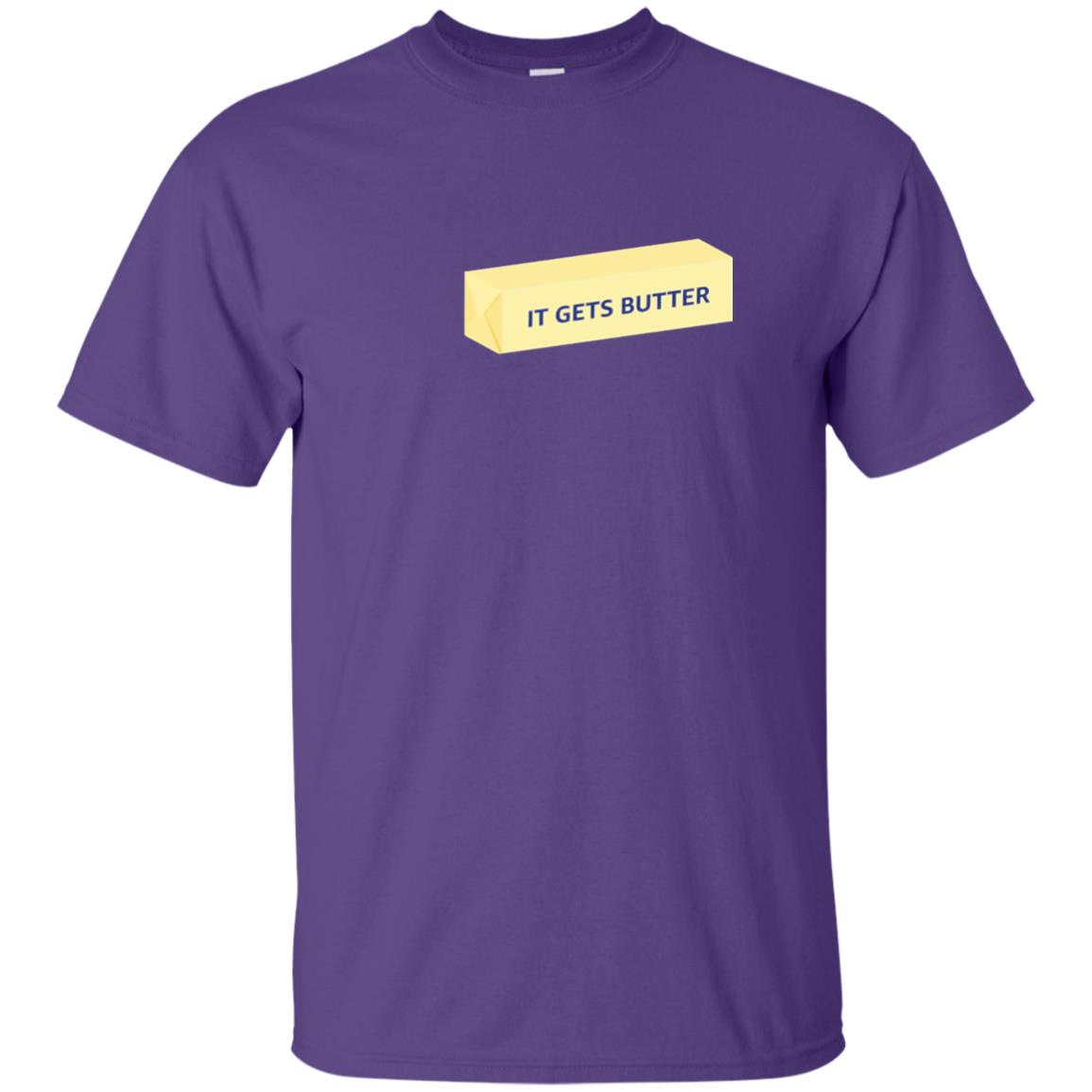Hannah Hart It Gets Butter T-shirt Purple