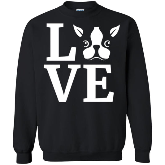 Dog Lovers T-shirt I Love My Boston Terrier Black
