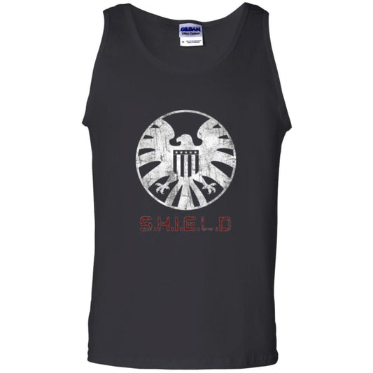 Film T-shirt Agents Of Shield Distressed Logo Graphic Black