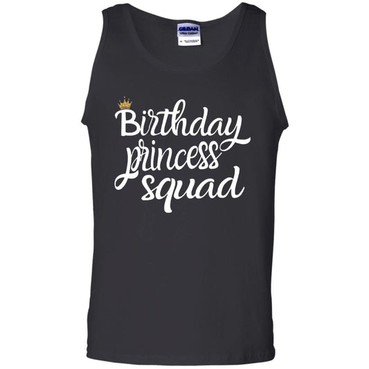 Birthday T-shirt Princess Squad Black
