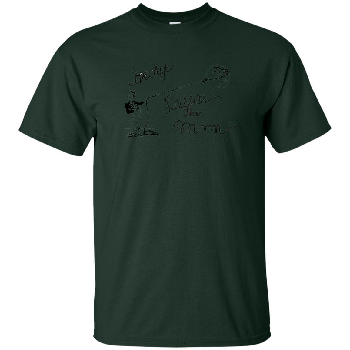 Film T-shirt It's A Wonderful Life George Lassos The Moon Forest Green