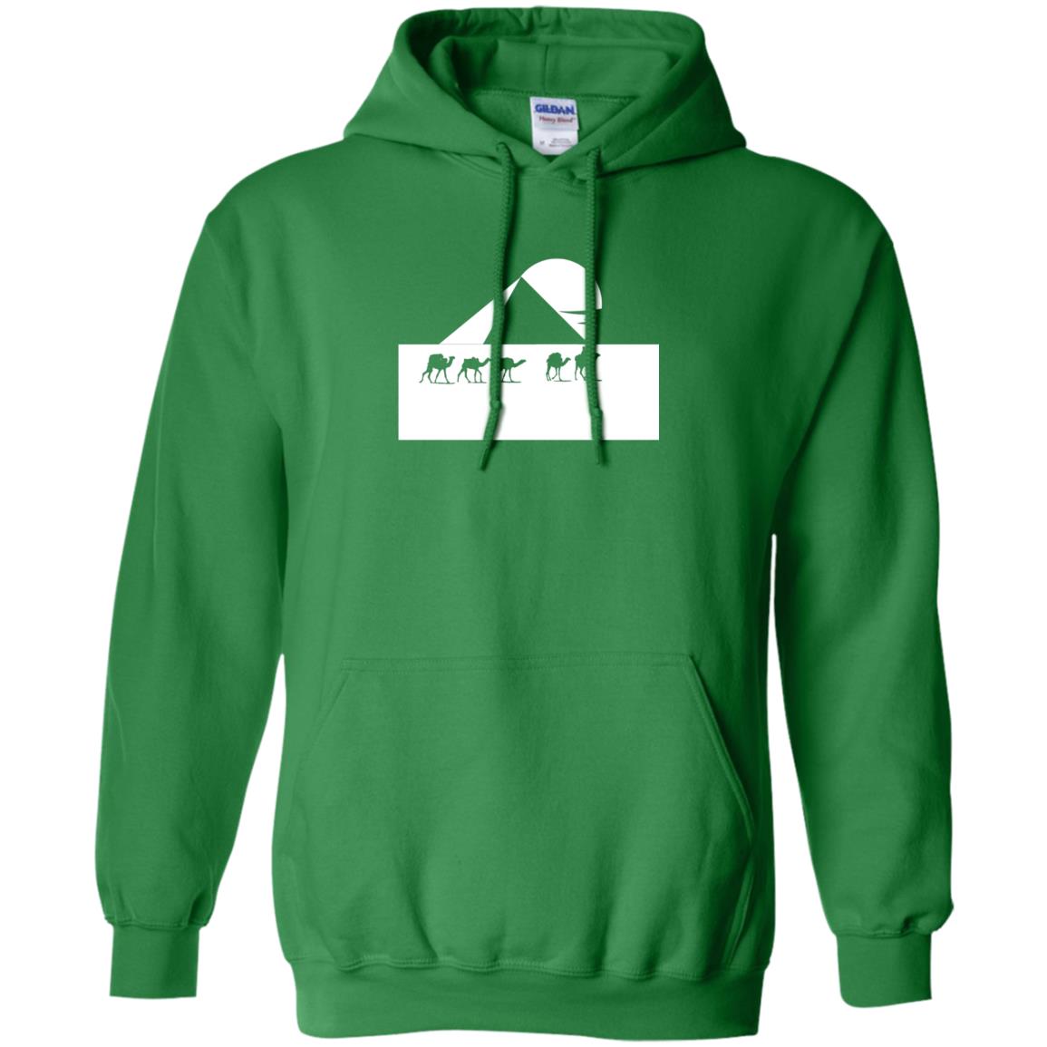 Egyptian Great Pyramid Of Giza T-shirt Irish Green