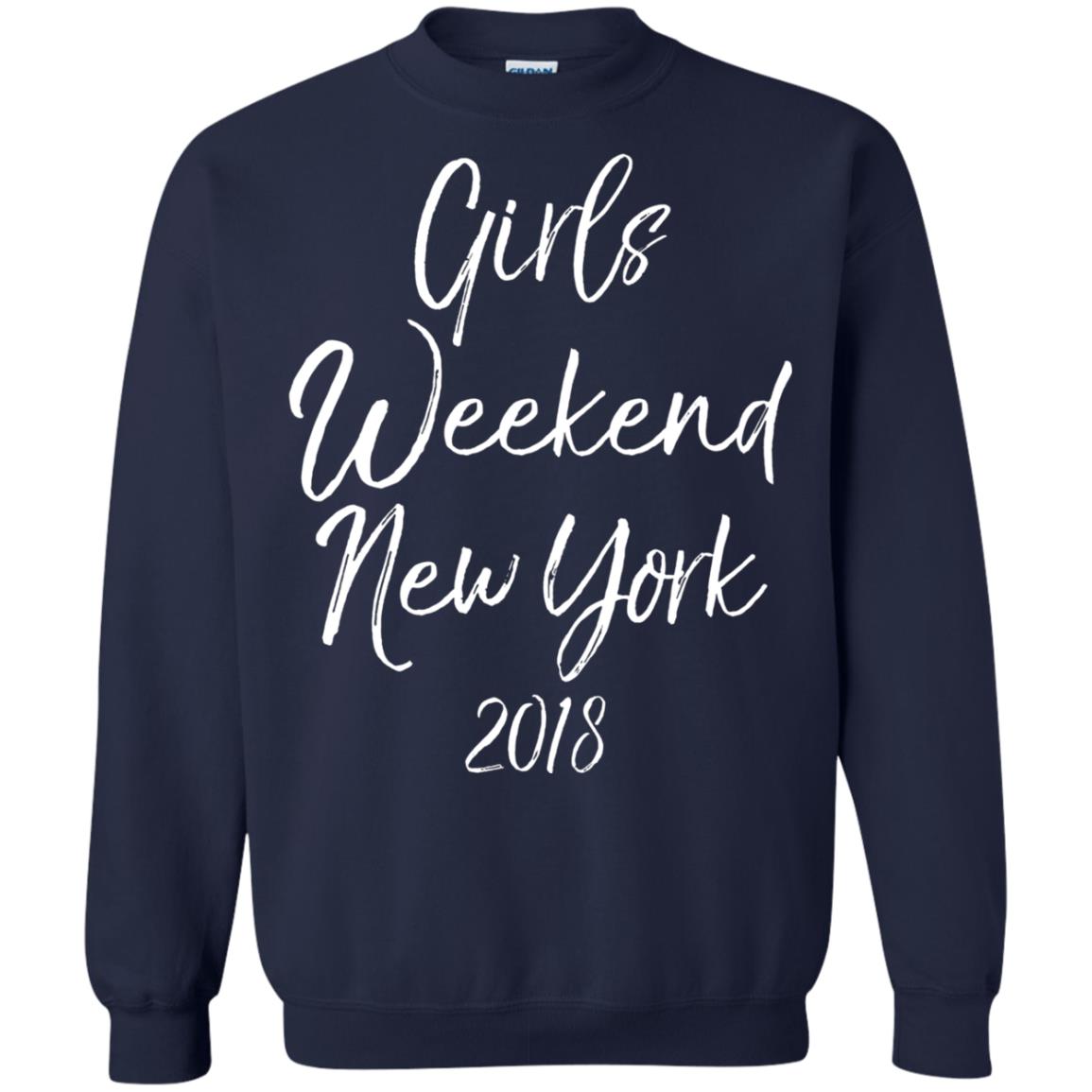 Girls Weekend New York 2018 T-shirt Navy