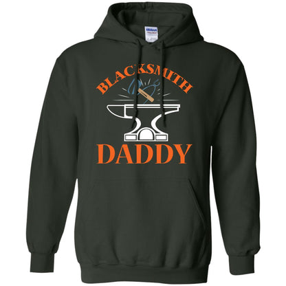 Blacksmith Daddy Happy Father's Day Shirt Forest Green