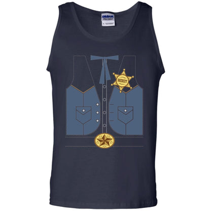 Western Cowboy Sheriff T-shirt Navy