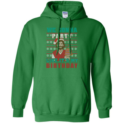 Brithday T-shirt We Gonna Party Like It's My Birthday Irish Green