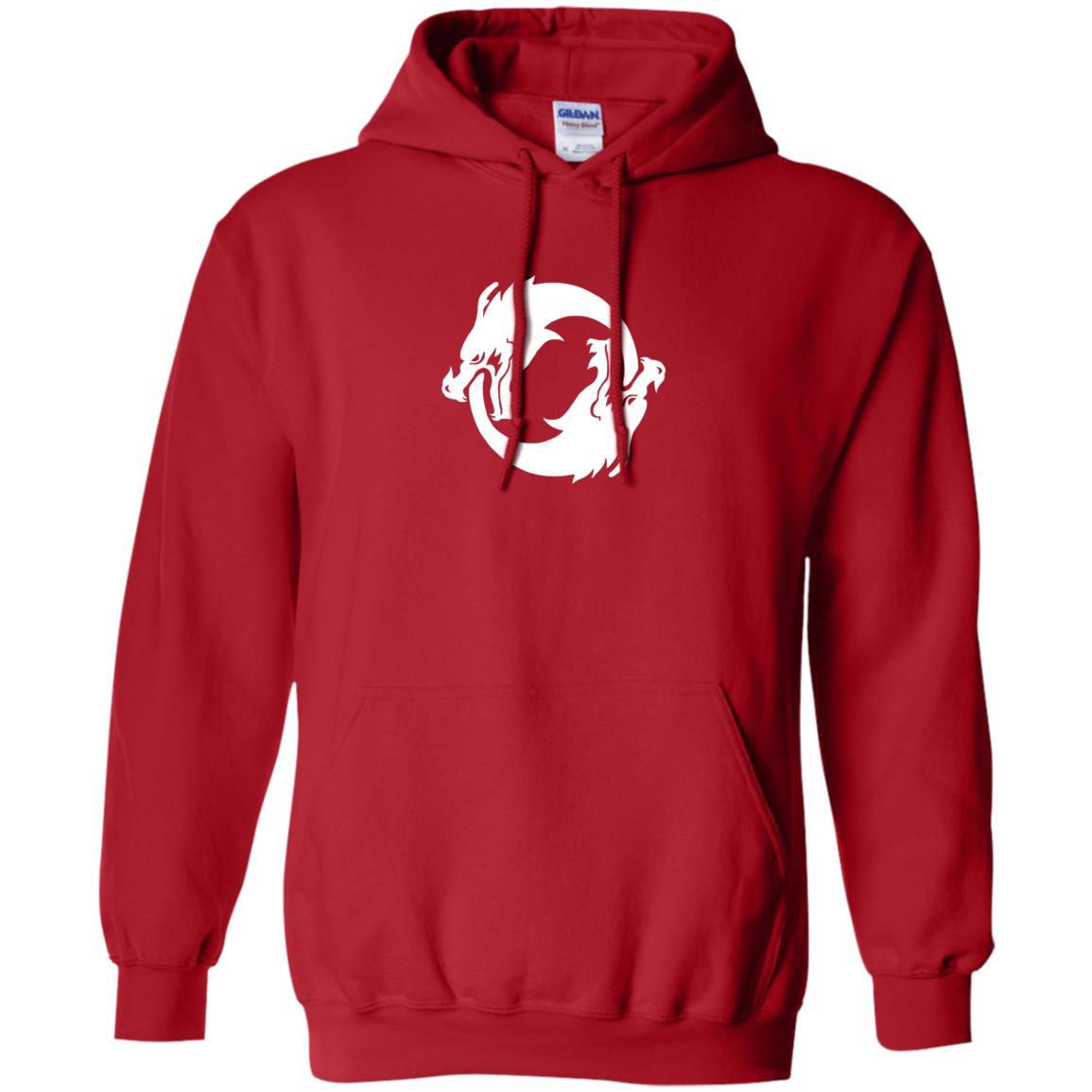 Dargon Lovers T-shirt Overwatch Hanzo Seal Spray Red