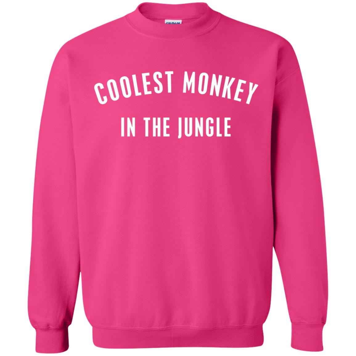 Monkey T-shirt Coolest Monkey In The Jungle Heliconia
