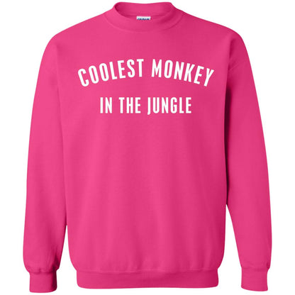 Monkey T-shirt Coolest Monkey In The Jungle Heliconia