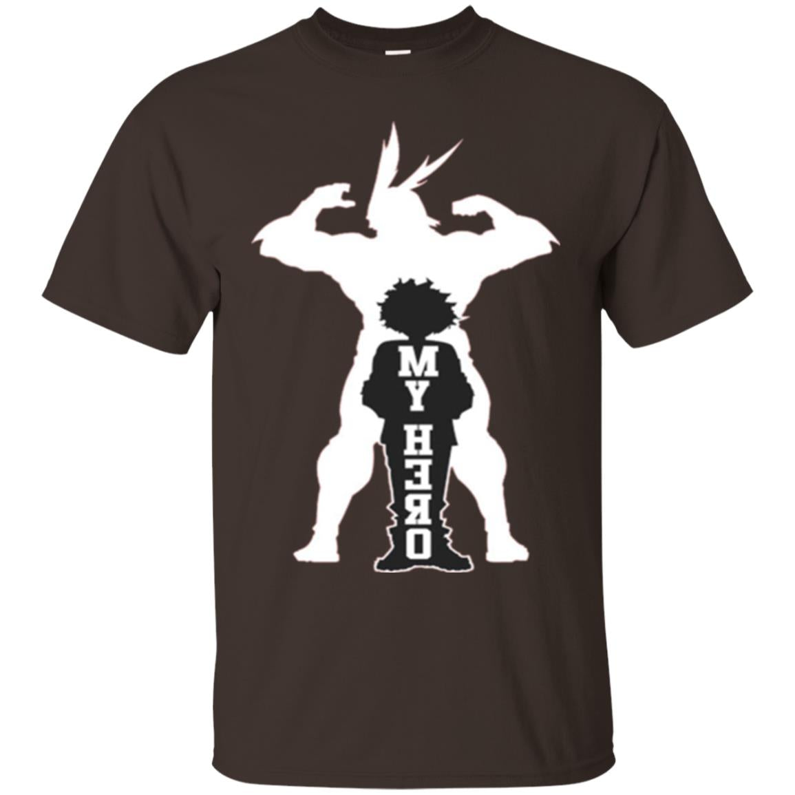 My Hero T-shirt Dark Chocolate