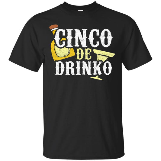 Cinco De Mayo Drinko Celebration T-shirt Black