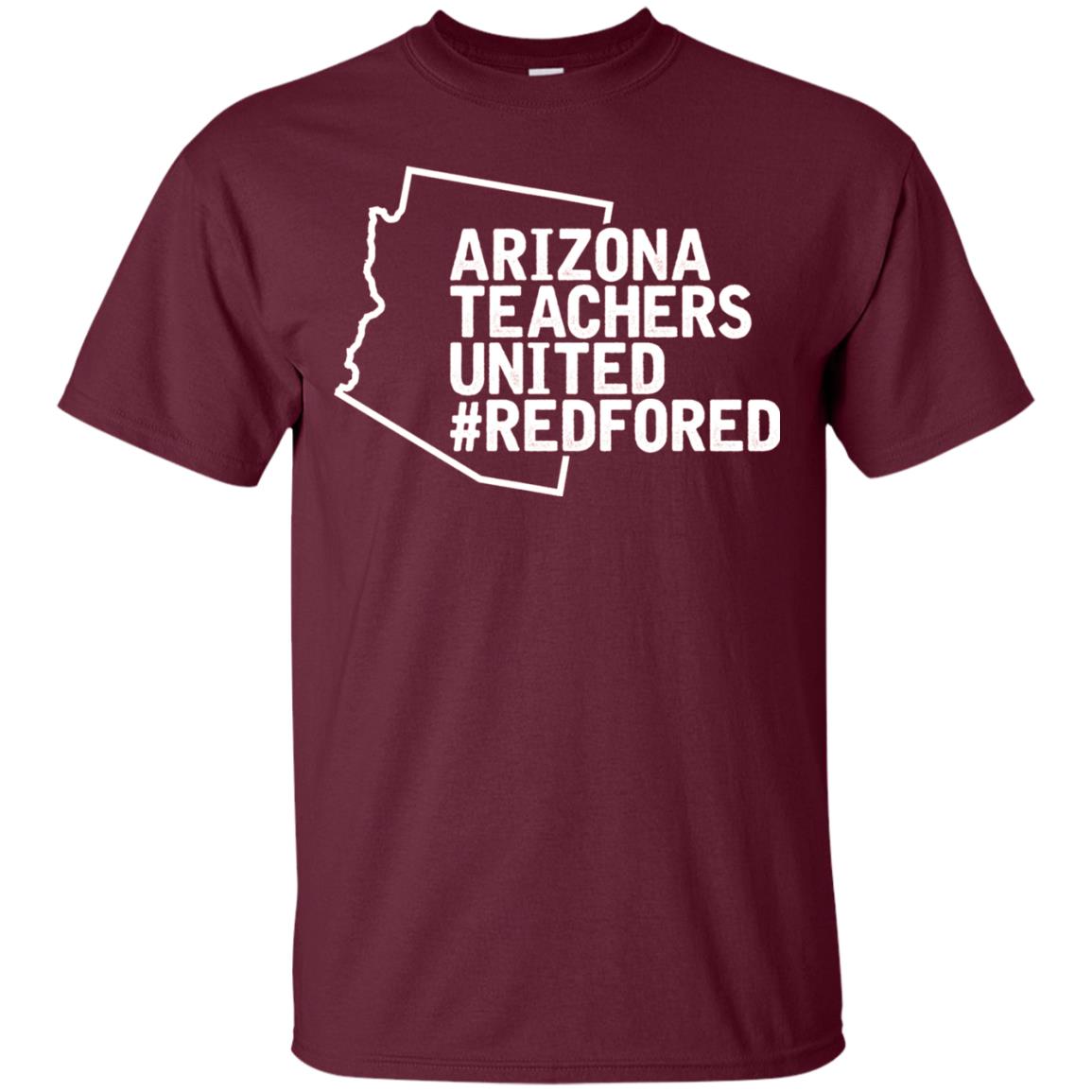 Arizona Teacher Shirt Red For Ed #redfored Maroon