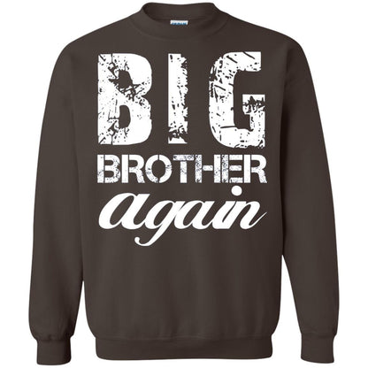 Big Brother Again T-shirt New Baby Dark Chocolate