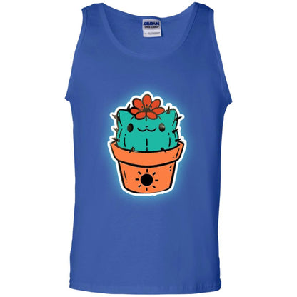 Cat Lover T-shirt Cactus Dog Catcus Royal
