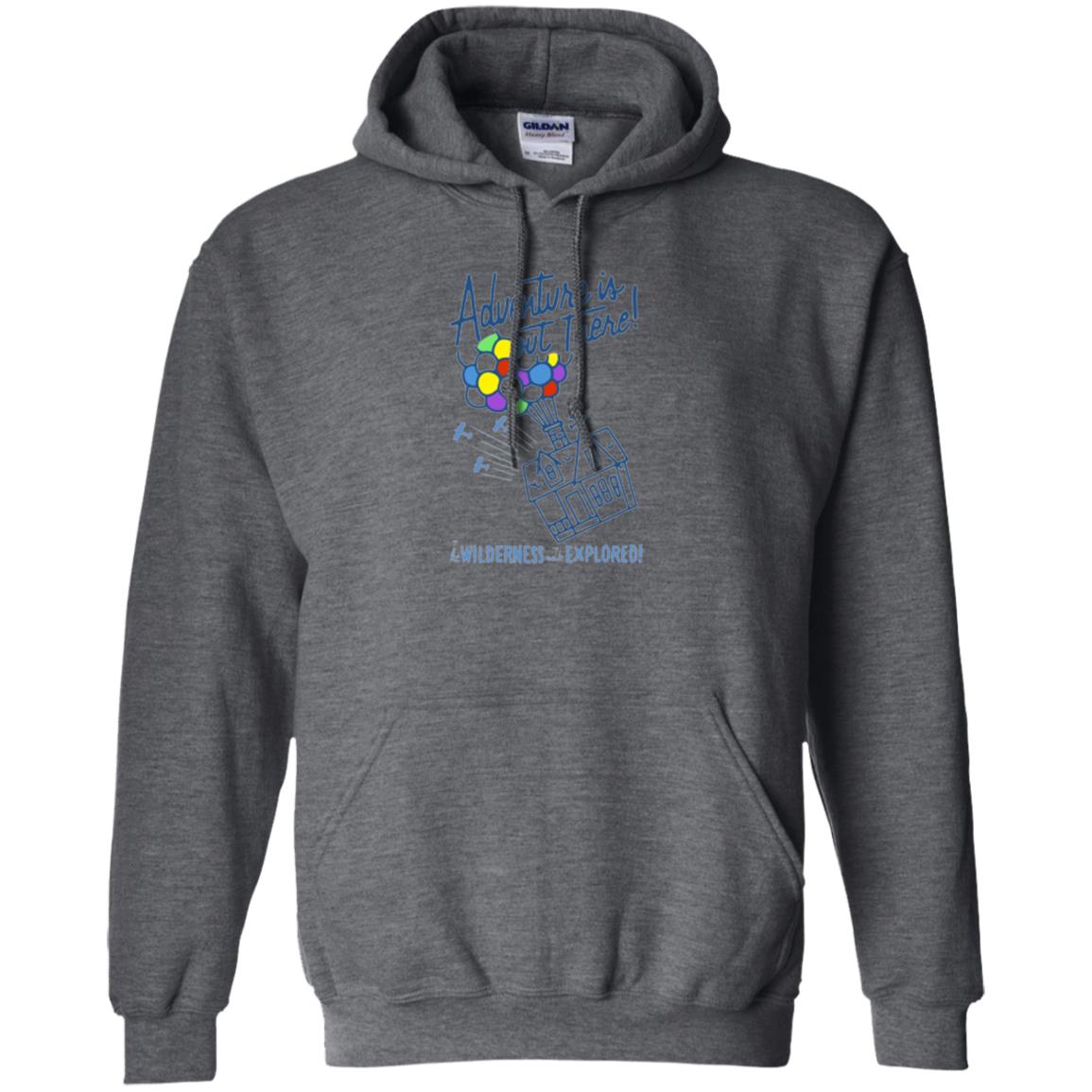 Adventure Is Out There T-shirt Dark Heather