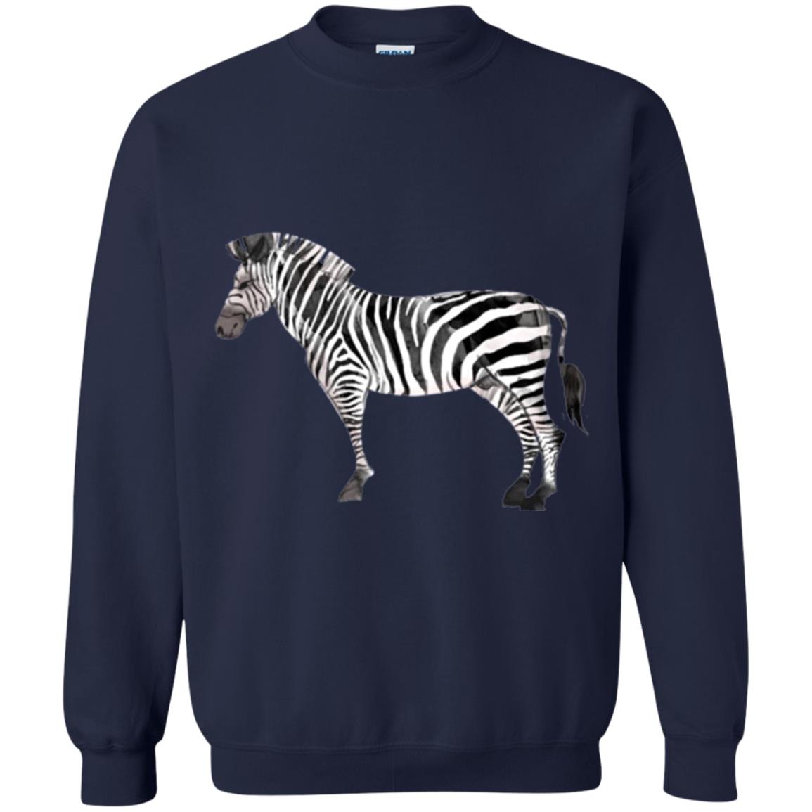 Awesome Zebra T-shirt Navy