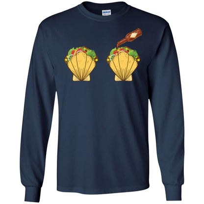 Mermaid Shell T-shirt Taco Bra And Spicy Chili Sauce Navy