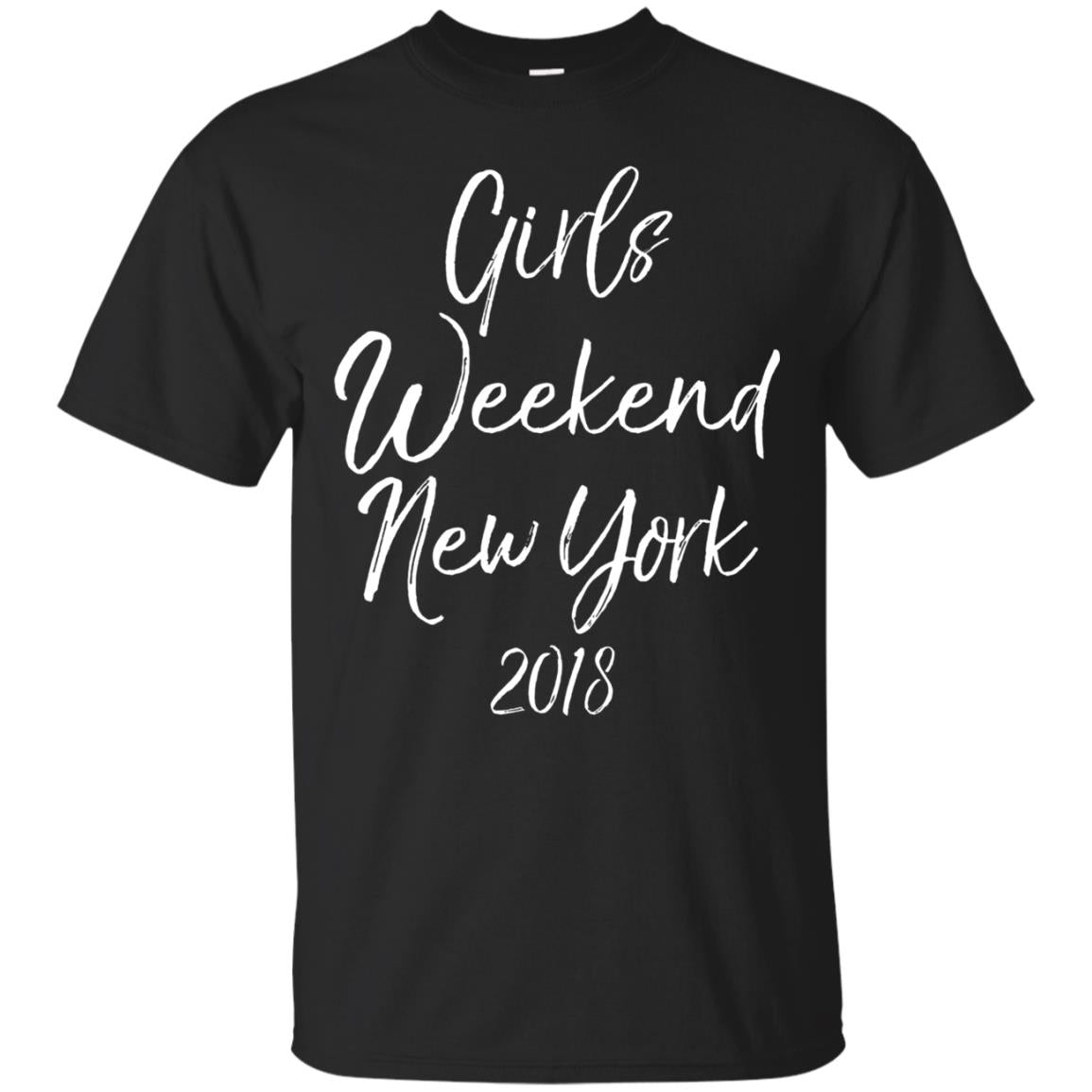 Girls Weekend New York 2018 T-shirt Black