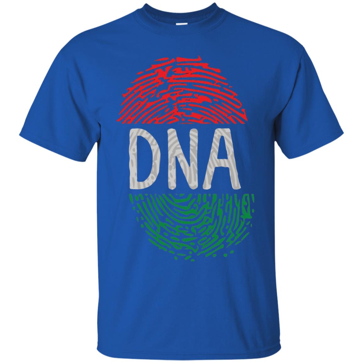Flag Thumb Fingerprint Roots Proud Africa Dna T-shirt Royal