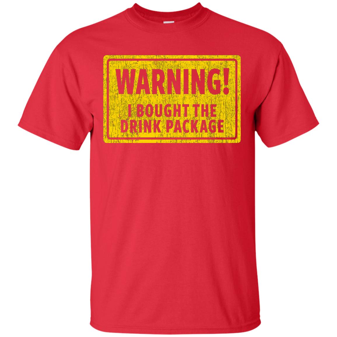 Funny Cruise Ship T-shirt Caribbean Vacation Partiers Red