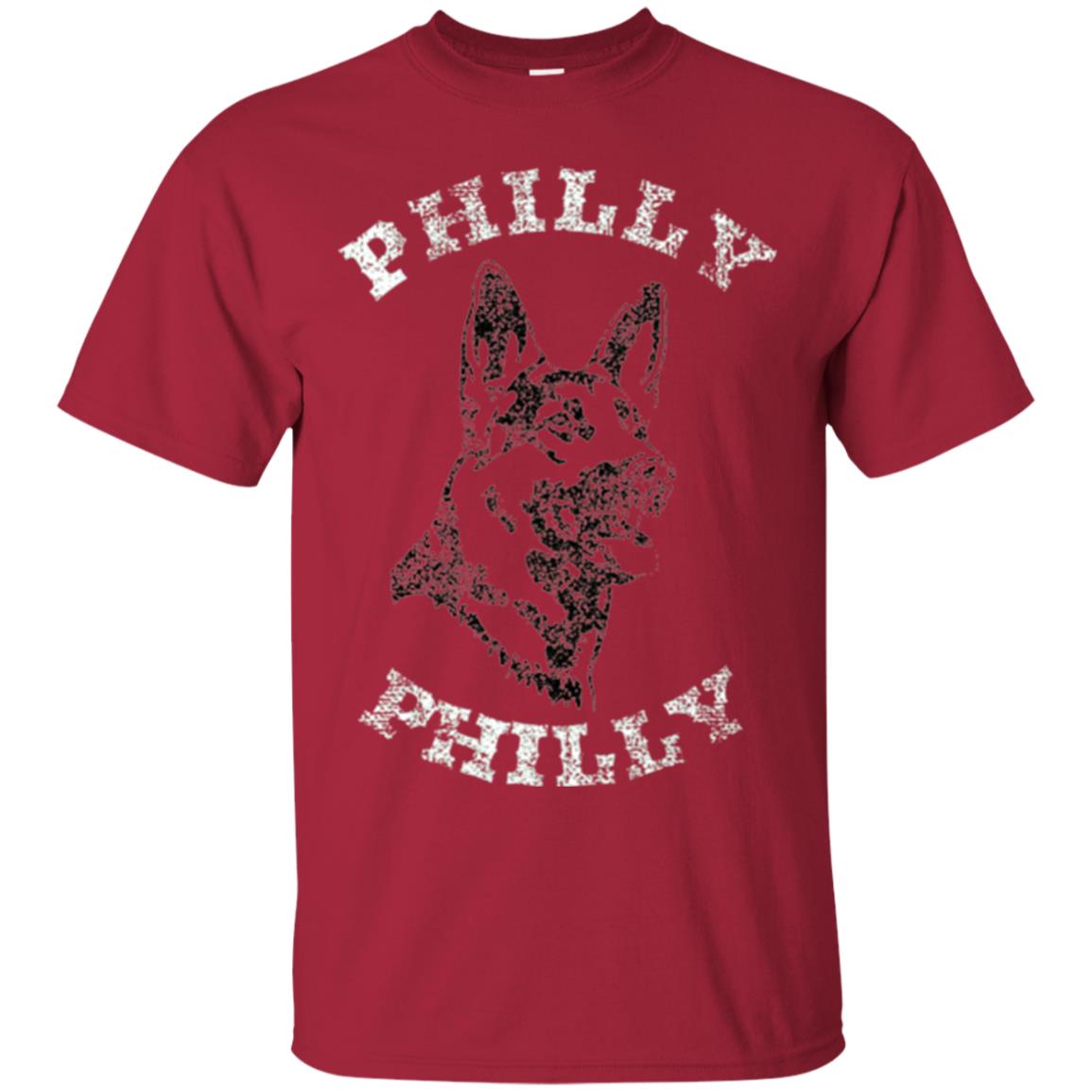Dog Lover T-shirt Philly Philly Football Underdog Fan Cardinal