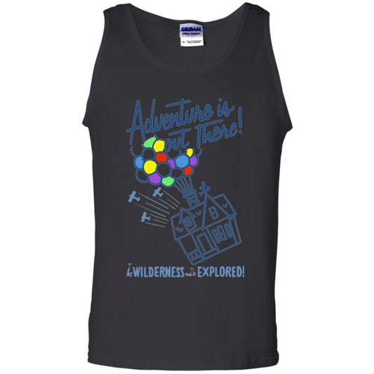 Adventure Is Out There T-shirt Black