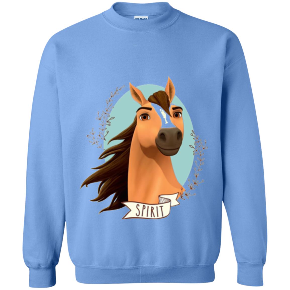 Horse Lover T-shirt Spirit Carolina Blue