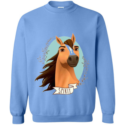 Horse Lover T-shirt Spirit Carolina Blue