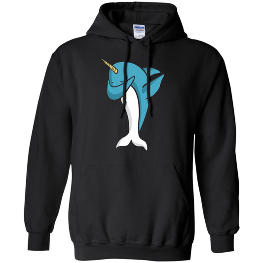 Narwhal Dabbing Pose T-shirt Black