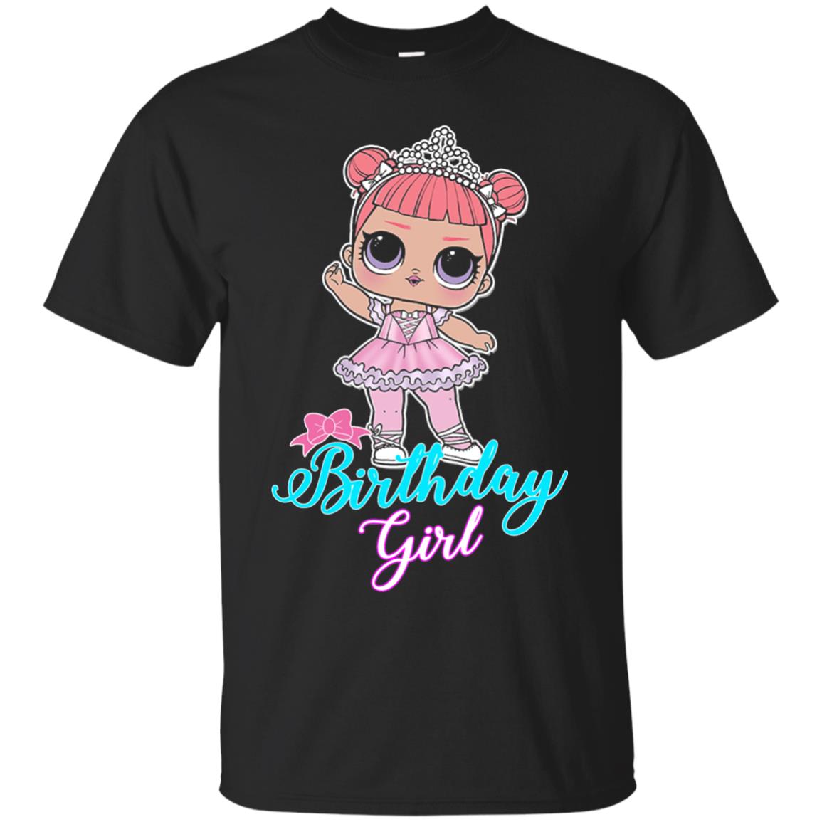 Doll Birthday Girl #squadgoals T-shirt Black