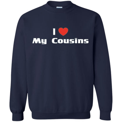 Family T-shirt I Love My Cousins Navy