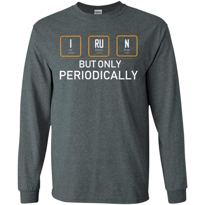 But Only Periodically Scientist T-shirt Dark Heather