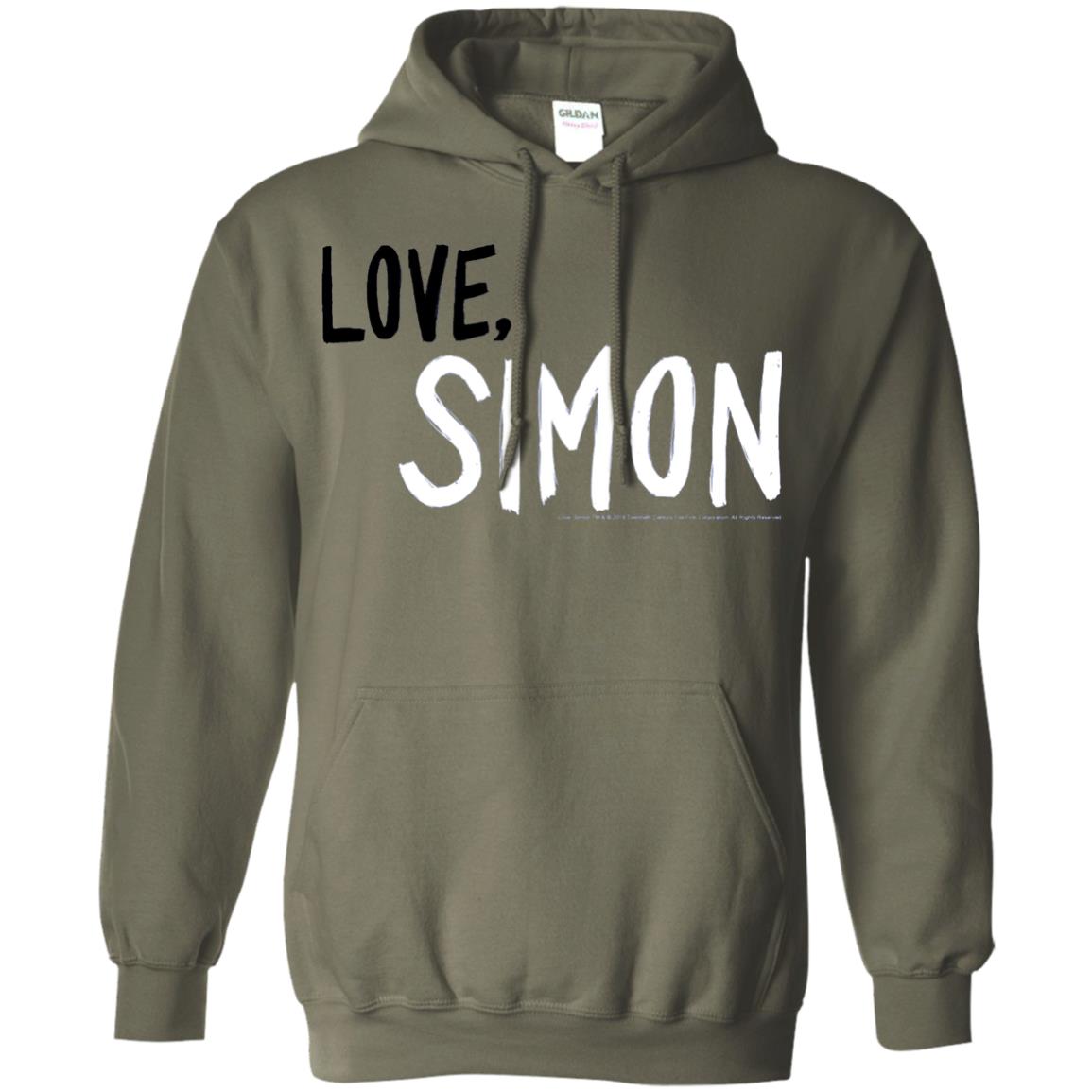 Love Simon Logo Shirt Military Green