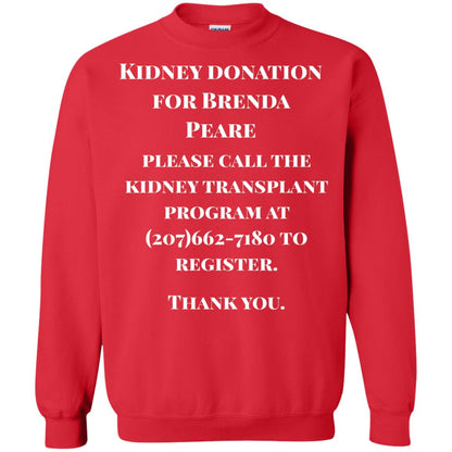 Kidney Donation For Brenda T-shirt Red