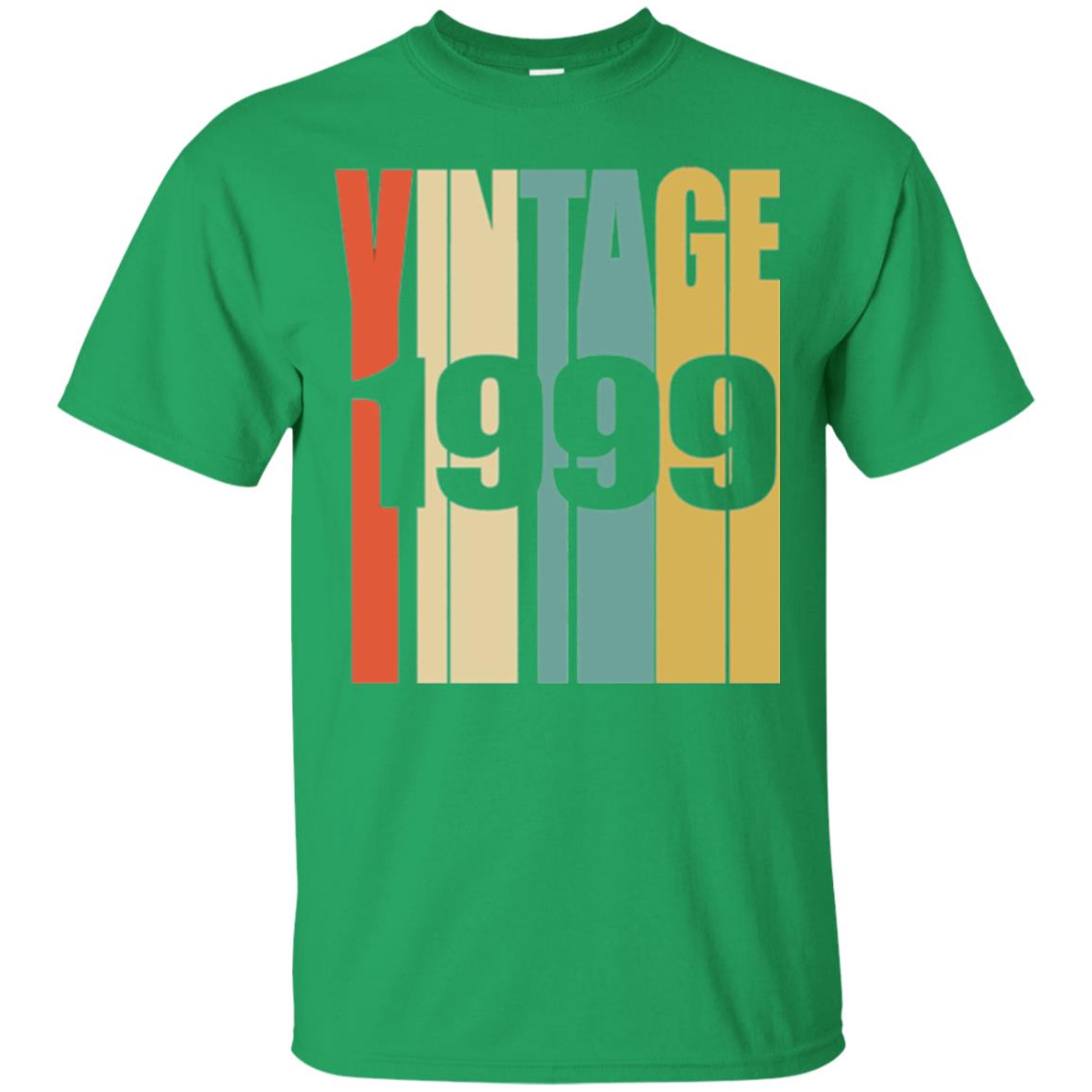 Brithday T-shirt Retro Vintage 1999 Irish Green