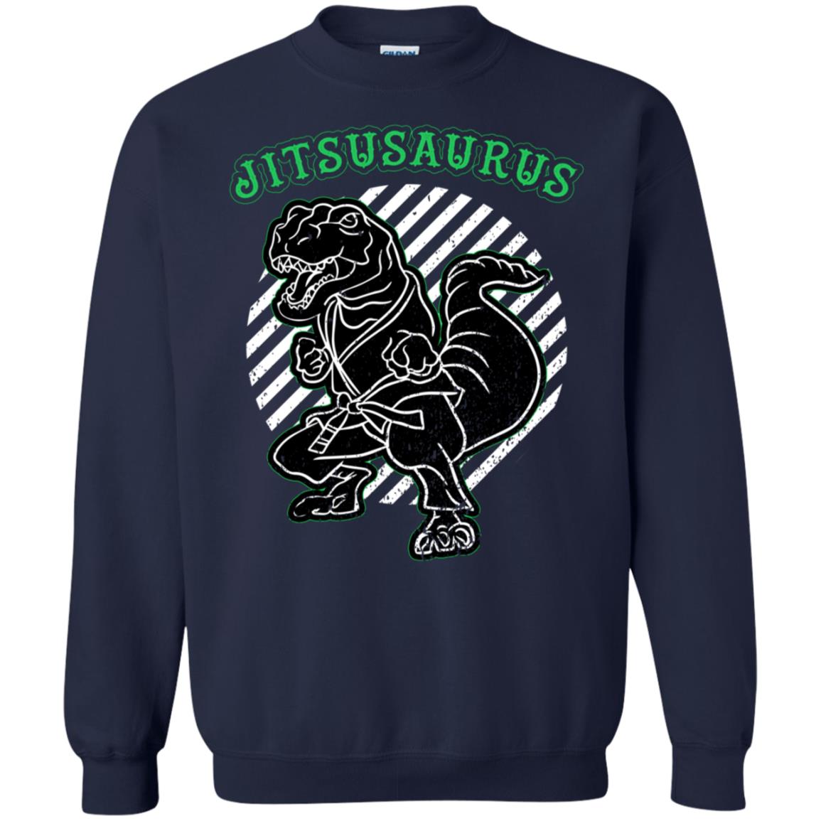 Jitsusaurus Jujutsu Saurus Shirt Navy