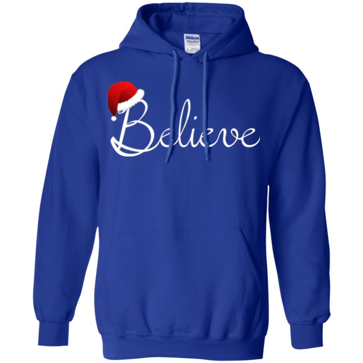 Believe Best Santa Christmas T-shirt Royal
