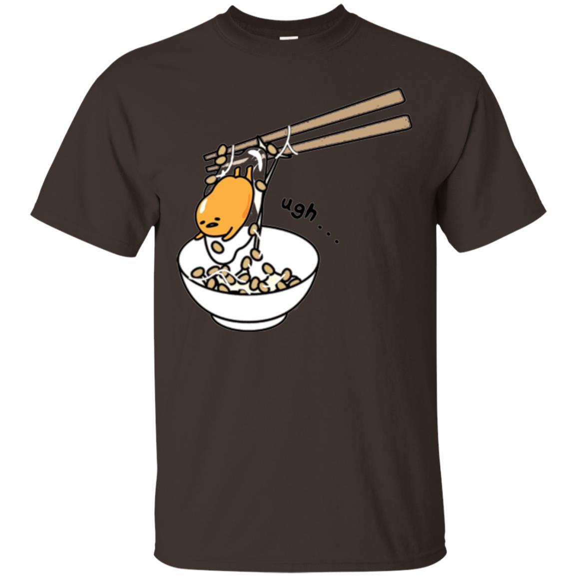 Film T-shirt Gudetama Chopsticks Dark Chocolate